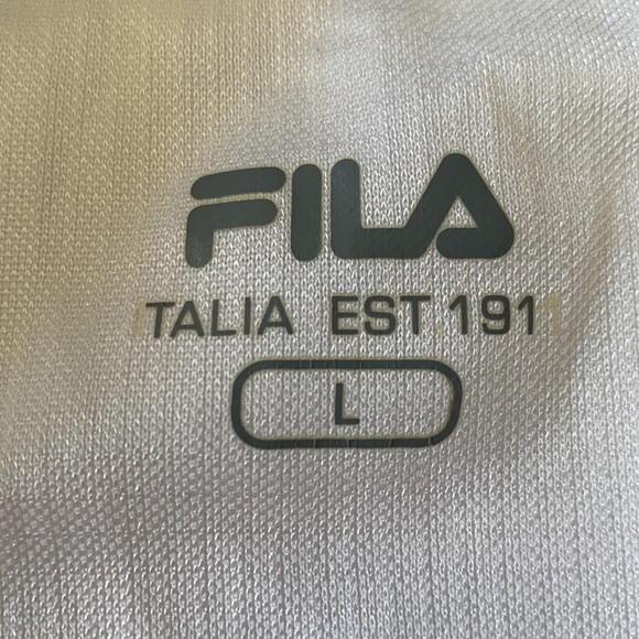 FILA WHITE ATHLETIC TEE - Picture 3 of 7
